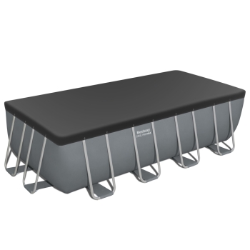 Basen Stelażowy 16 x 8 FT / 488 x 244 x 122 cm Power Steel BESTWAY Set 56670